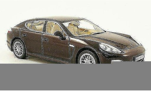 Porsche Panamera S 1/18 Norev bruin 2009 modelauto