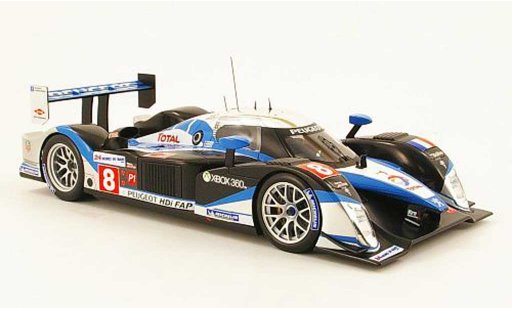 Peugeot 908 2009 1/18 Norev hdi fap no.8 24h le mans modelauto