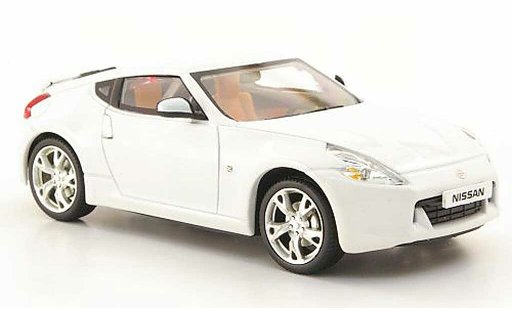 Nissan 370Z Base 1/43 Norev wit 2008 modelauto