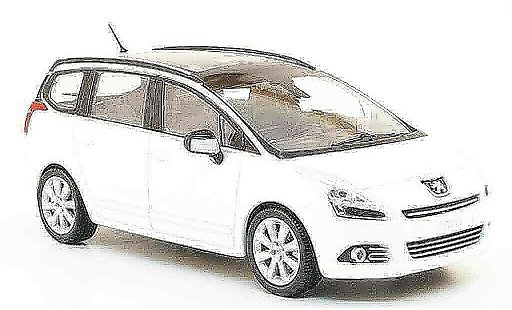 Peugeot 5008 Base 1/43 Norev wit 2009 modelauto
