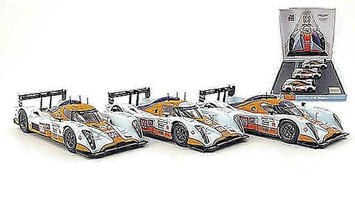 Aston Martin LMP1 lola 1/43 Norev No.007 No.008 + No.009 24h Le Mans 2009 modelauto