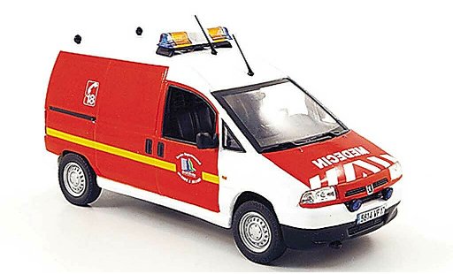 Peugeot Expert Base 1/43 Norev Brandweer VRM pompier Frankreich 2001 modelauto
