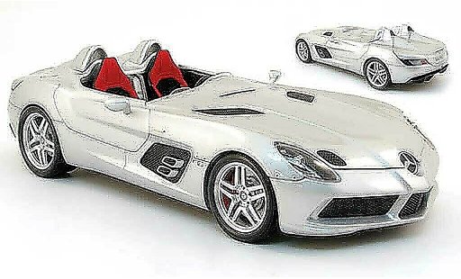Mercedes SLR Stirling Moss 1/18 Minichamps mac laren grijs metallized modelauto