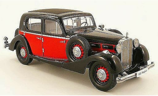 Maybach SW SW35 1/18 Signature 35 limousine spohn rood/zwart (premium) 1935 modelauto