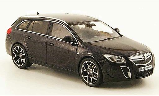 Opel Insignia OPC 1/43 Schuco sports tourer zwart 2009 modelauto