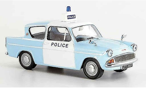 Ford Anglia Police 1/43 IXO Britische politie 1963 modelauto