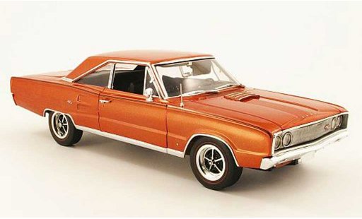 Dodge Coronet 1967 1/18 Highway 61 r/t 426 bronze modelauto