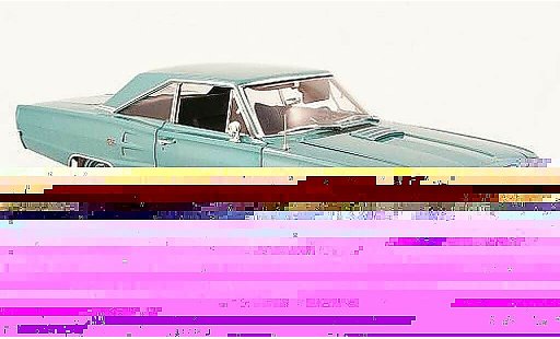 Dodge Coronet 1967 1/18 Highway 61 r/t 426 groen modelauto