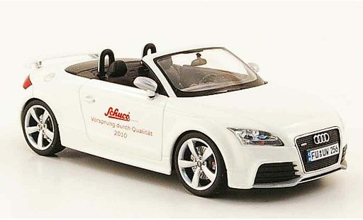 Audi TT rs roadster 1/43 Schuco wit modelauto
