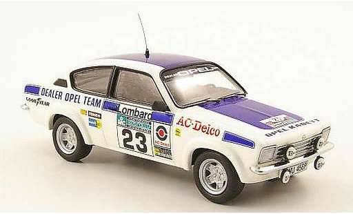 Opel Kadett C Rallye 1/43 Schuco Coupe No.23 RALombarRally 1974 modelauto