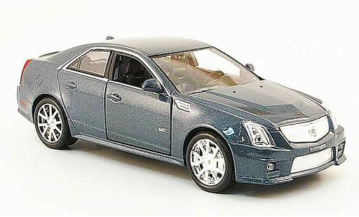 Cadillac CTS V 1/43 Luxury Die Cast grijs 2009 modelauto