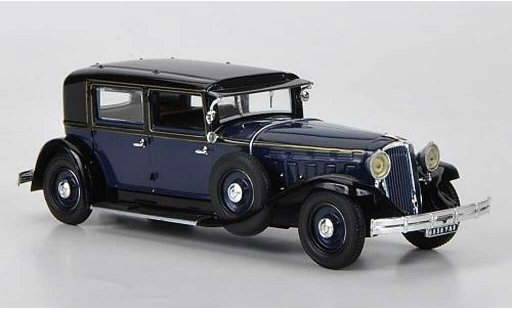 Renault RM2 Base 1/43 Norev Type Reinastella blauw/zwart RHD 1932 modelauto