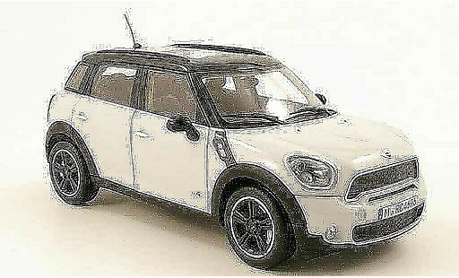 Mini Countryman S 1/18 Norev grijs/zwart 2010 modelauto
