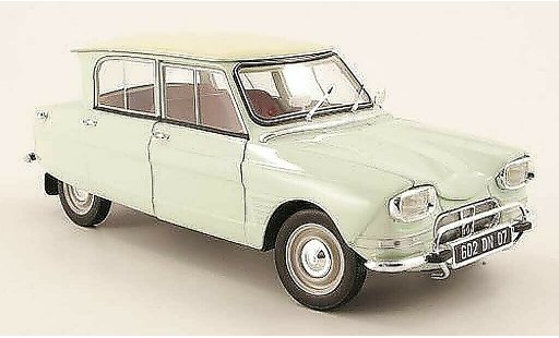Citroen Ami 6 Berline 1/18 Norev groen pastel/beige 1963 modelauto