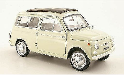 Fiat 500 Giardiniera 1/18 Norev Giardinera beige 1960 modelauto