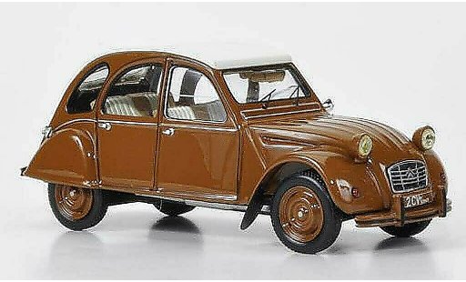 Citroen 2CV Berline 1/43 IXO Special Hermes Edition 60. Jubilaum 1989 modelauto