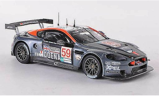 Aston Martin DBR9 gt1 1/43 IXO No.59 Team Modena 24h Le Mans 2008 Ch.Fittipaldi/T.Borcer/J.Menten modelauto