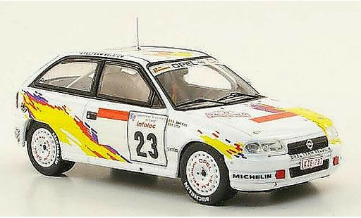 Opel Astra F GSi 1/43 IXO 16V No.23 Rally Korsika 1995 modelauto