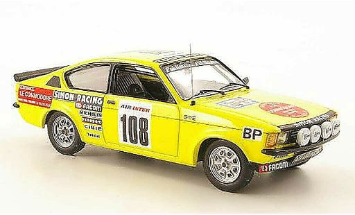 Opel Kadett C GT/E 1/43 IXO Coupe No.108 Tour de France Auto 1979 modelauto