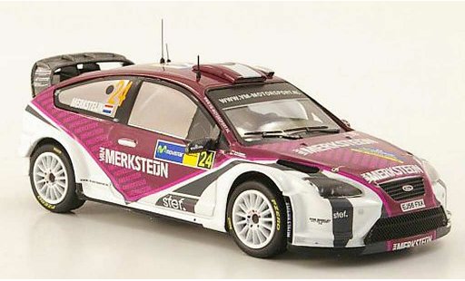 Ford Focus RS WRC 1/43 IXO 07 No.24 Rally Spanien 2008 modelauto