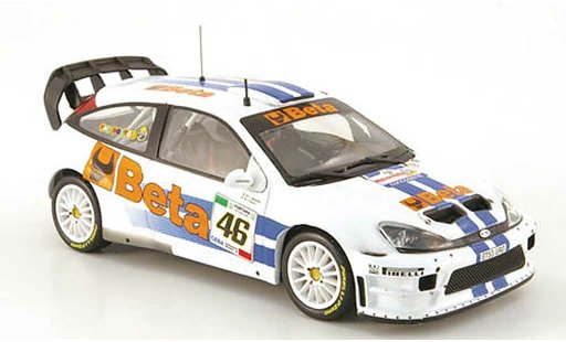 Ford Focus RS WRC 1/43 IXO 07 No.46 Beta Rally Monza 2007 modelauto