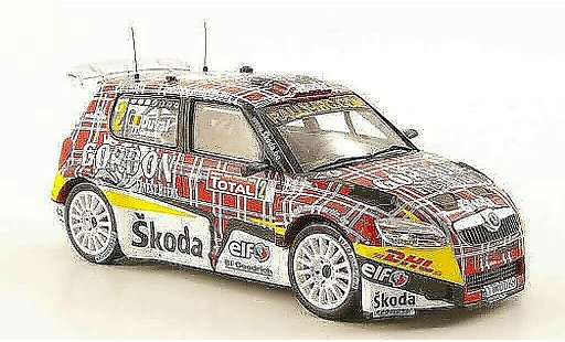 Skoda Fabia S2000 1/43 IXO No.2 Gordon IRC Rally Ypern 2009 modelauto