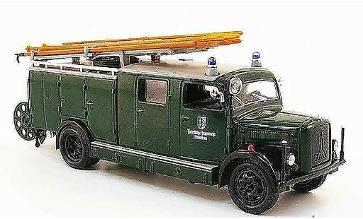 Magirus SLG Base 1/43 Yat Ming S 3000 Freiwillige pompier Mainleus 1941 modelauto