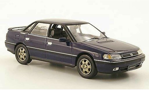 Subaru Legacy RS Turbo 1/43 IXO 2.0 blauw 1989 modelauto