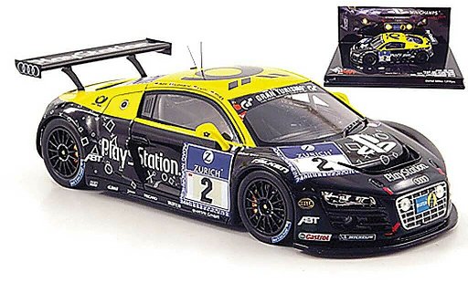 Audi R8 lms 1/43 Minichamps No.2 Team Abt24h Nurburgring 2010 modelauto