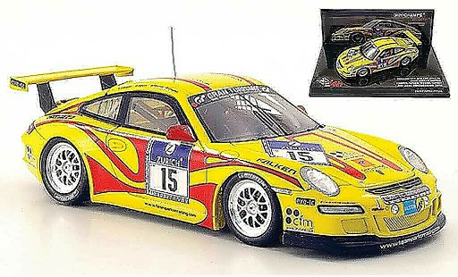 Porsche 911 GT3 CUP 1/43 Minichamps 2010 (II) No.15 Parker Racing 24h Nurburgring modelauto