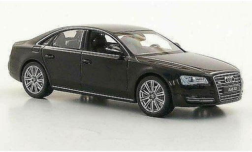 Audi A8 berline 1/43 Kyosho (D4) zwart modelauto