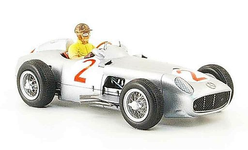 Mercedes W 196 Base 1/43 Spark No.2 J.M.Fangio GP Monaco 1955 modelauto