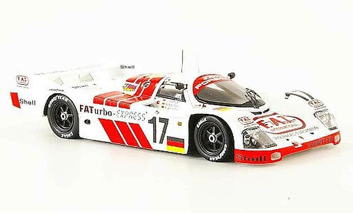 Porsche 911 Turbo 1/43 Spark 962 1 No.17 FATurbo 24h Le Mans modelauto