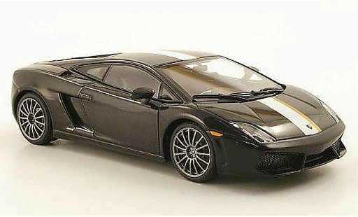 Lamborghini Gallardo LP550-2 1/43 Autoart Balboni zwart 2009 modelauto