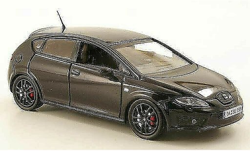 Seat Leon Cupra 1/43 Seat R zwart modelauto