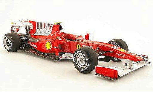 Ferrari F1 F2010 1/18 Hot Wheels no.8 f.alonso gp bahrain modelauto