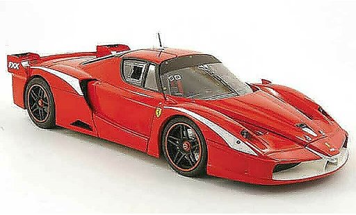 Ferrari Enzo FXX 1/18 Hot Wheels evoluzione rood modelauto