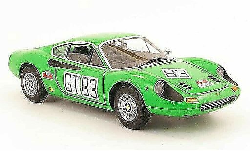 Ferrari Dino GT 1/18 Hot Wheels Elite dino no83 1000km nurburgring 1971 modelauto