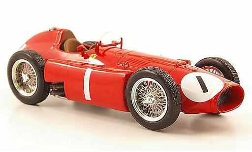 Ferrari D50 course 1/43 Hot Wheels Elite No.1 J.M.Fangio GP England (Elite) 1956 modelauto