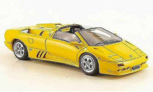 Lamborghini Diablo VT 1/43 Look Smart Roadster geel modelauto
