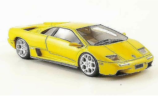 Lamborghini Diablo 6.0 1/43 Look Smart geel 2001 modelauto