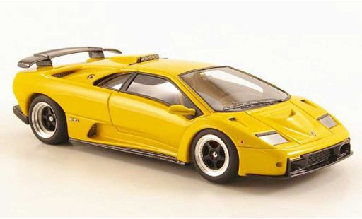 Lamborghini Diablo GT 1/43 Look Smart geel Auto Salon Genf modelauto