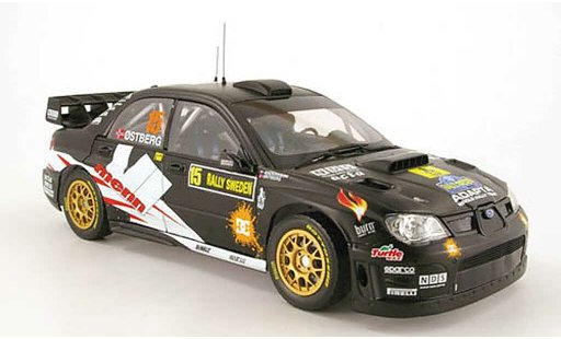 Subaru Impreza WRC 1/18 Sun Star 07 no.15 rallye Zweden 2010 modelauto