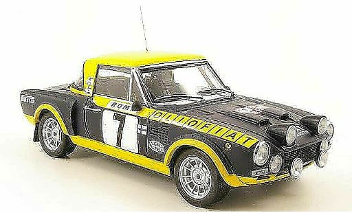 Fiat 124 Abarth 1/18 Sun Star no.7 olio fiat rallye monte carlo 1976 modelauto