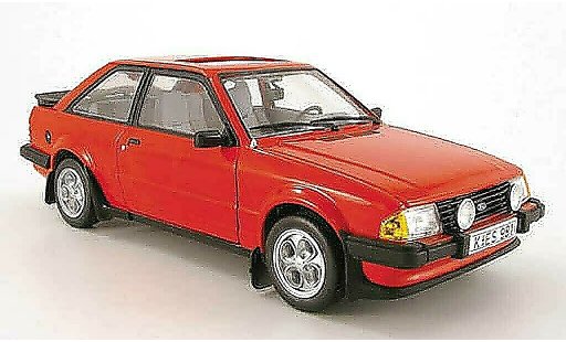 Ford Escort XR3i 1/18 Sun Star rood 1983 modelauto