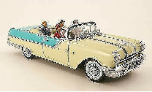 Pontiac Star Chief Convertible 1/18 Sun Star Cabriolet beige/mint 1955 modelauto
