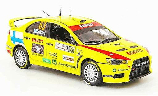 Mitsubishi Lancer Evolution X 1/43 Vitesse No.63 Rally D'Italia Sardegna 2009 modelauto
