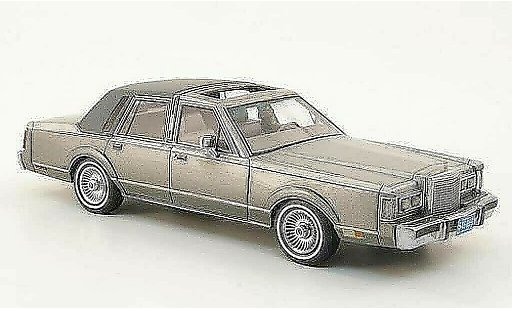 Lincoln Town Car 1986 1/43 Neo grijs/grijs modelauto