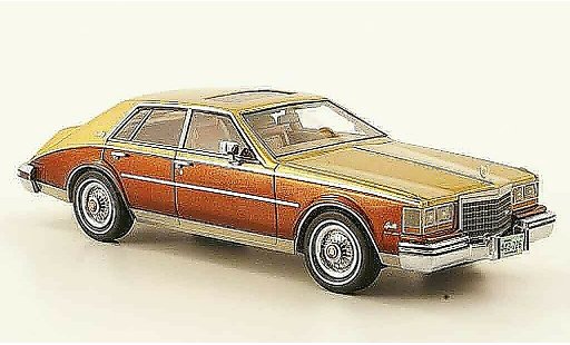 Cadillac Seville Sedan 1/43 Neo 1981 Mk II bruin or modelauto