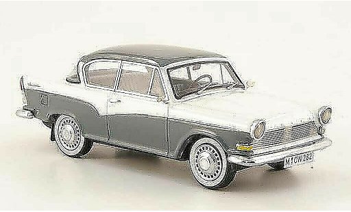 Lloyd Arabella Base 1/43 Neo grijs/wit modelauto